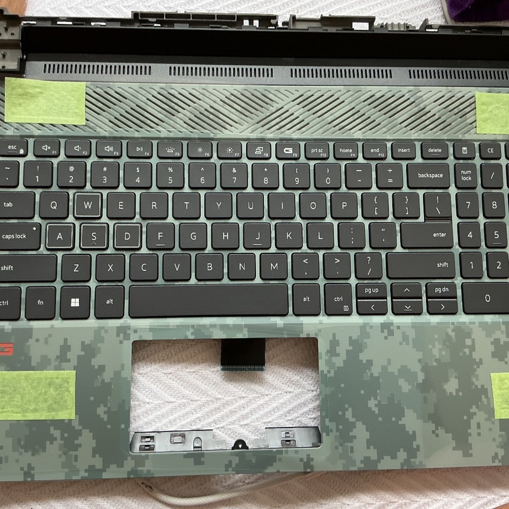 New OEM Dell Inspiron 15 G15 5510 5511 5515 Palmrest US Backlit Keyboard 9YDP0